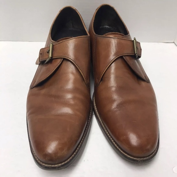 Cole Haan Air Men’s Size 11 Brown Madison single Monk Strap shoes - Picture 5 of 16